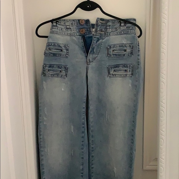 One Teaspoon Wide Leg Jean, Size 25, NWT - Picture 4 of 7